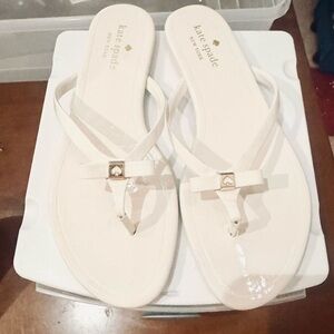 Kate Spade White Sandals - NWT